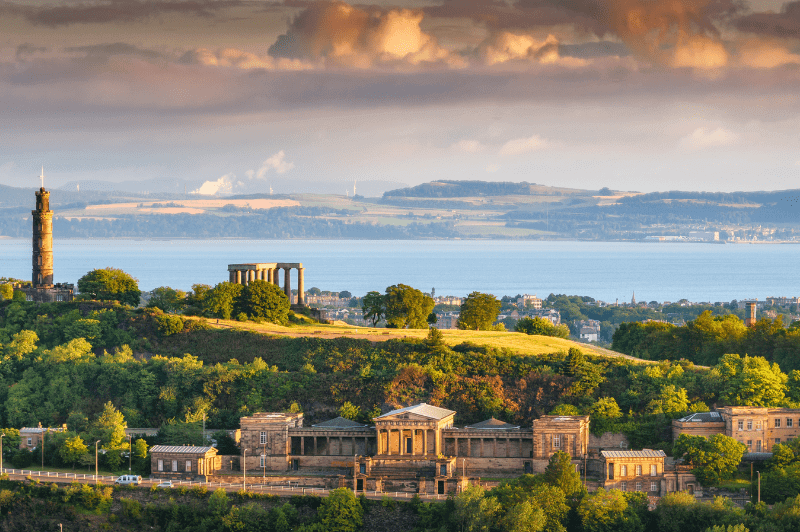 Calton Hill - brittain tour packages from kuwait