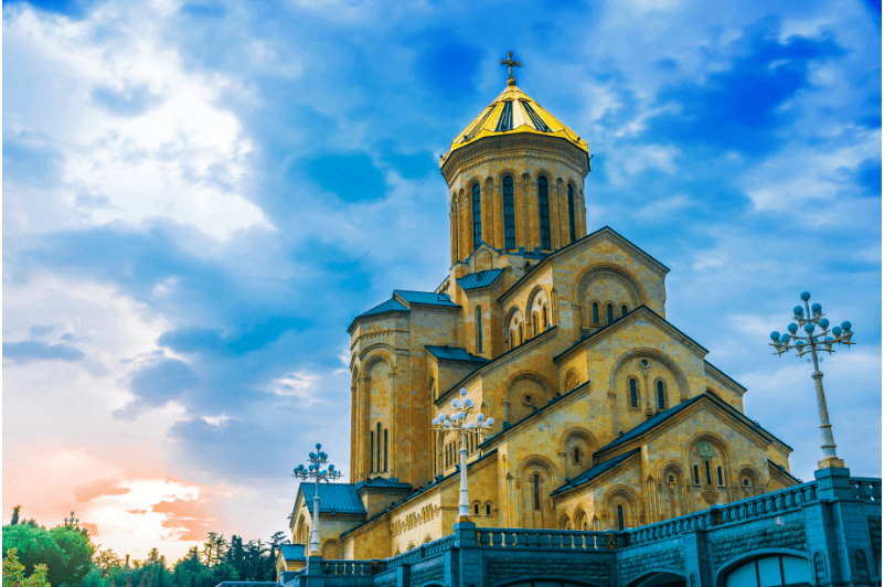 The Holy Trinity Cathedral of Tbilisi - georgia tour packages from kuwait