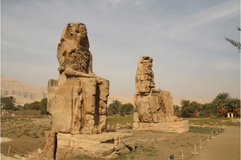 Colossi of Memnon Cairo